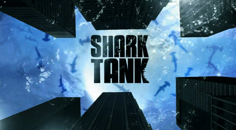 Images of the opening scene and logo treatment to Shark Tank. This image is a wallpaper courtesy of Alpha Coders.